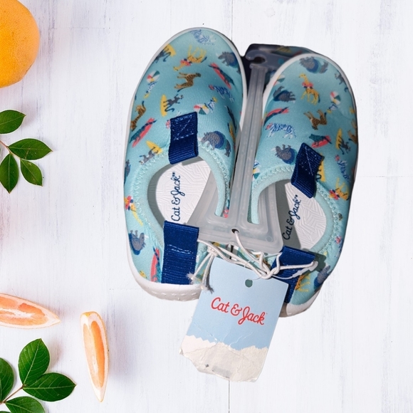 Toddler Lake Slip-On Apparel Water Shoes Animal Print - Cat & Jack™ Green - Picture 4 of 4